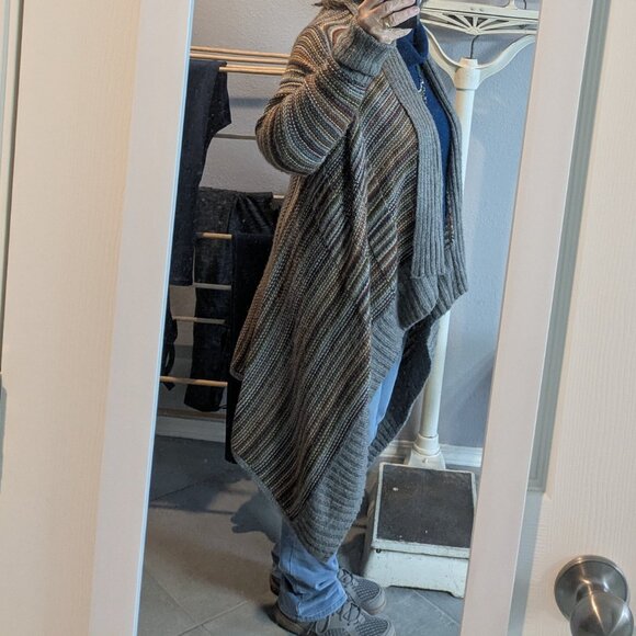 i Jeans by Buffalo Womens Statement Cardigan Size Medium Long Sleeve Heavy Cozy - Picture 7 of 14